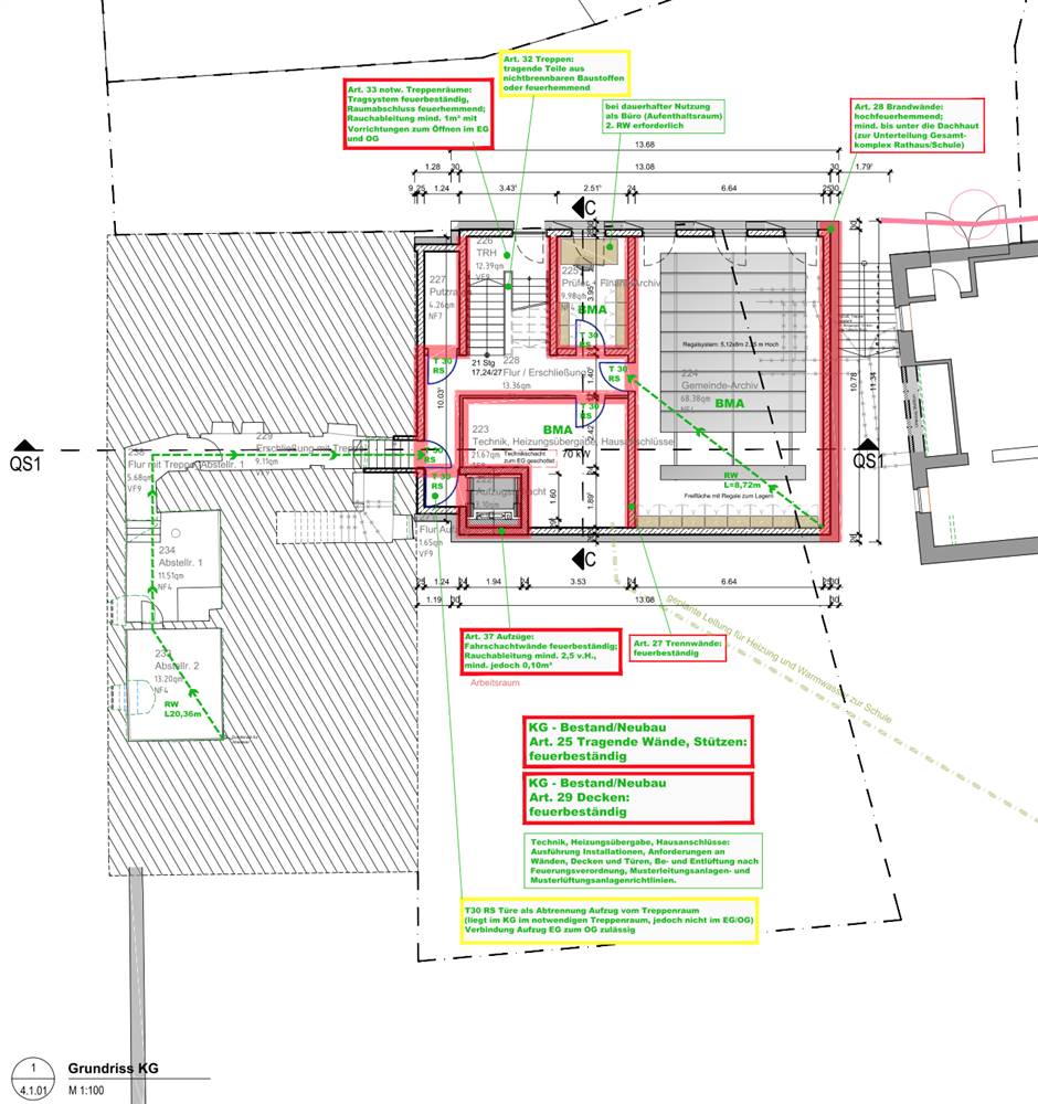 Basement floor plan - Source: Architektur + Ingenieurbüro Perleth Basement floor plan - Source: Architektur + Ingenieurbüro Perleth